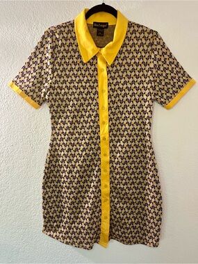 Like An Angel Knit Shirt Dress